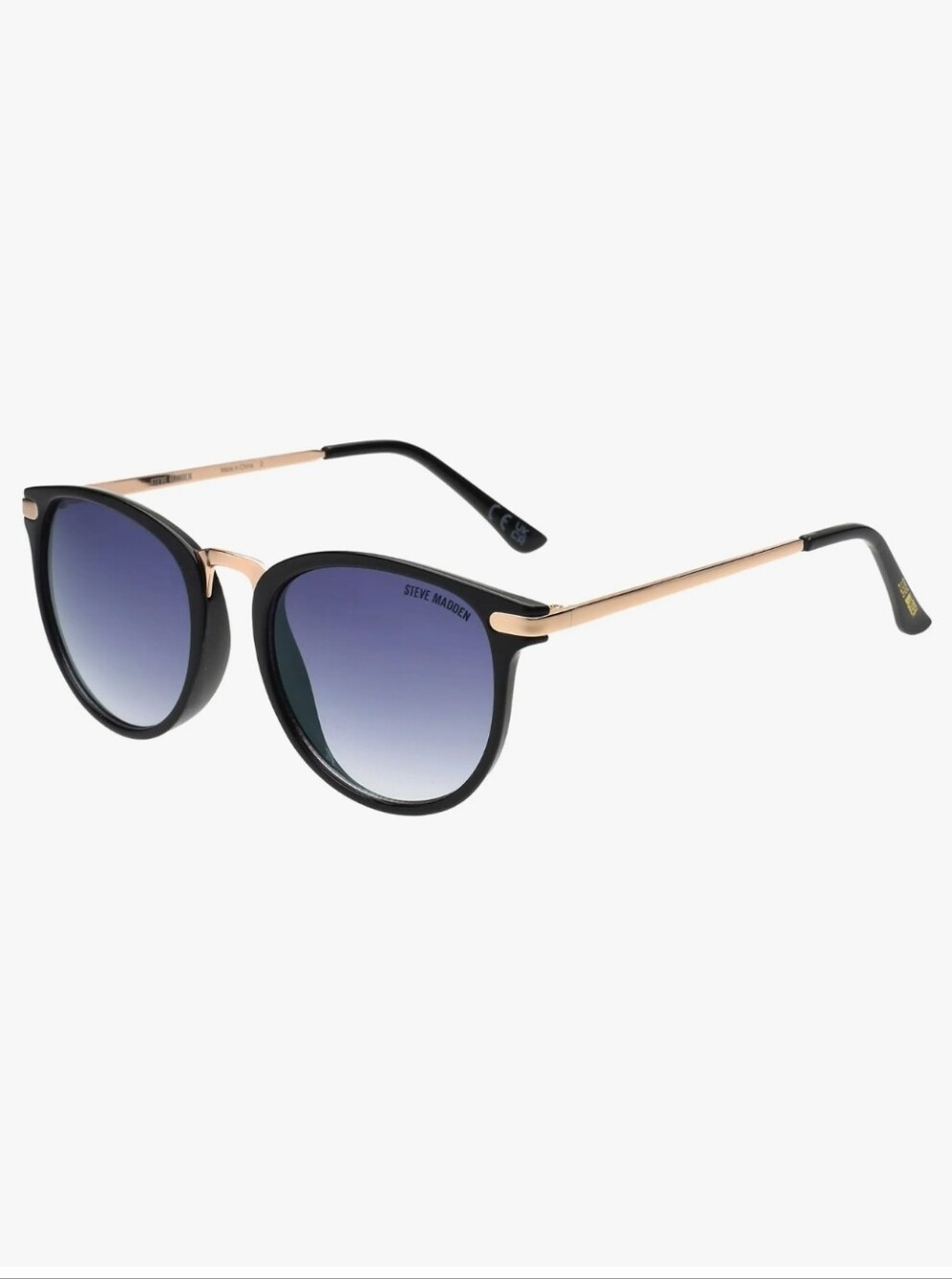 New Steve Madden | Black Full rim Round Branded Latest and Stylish Sunglasses |